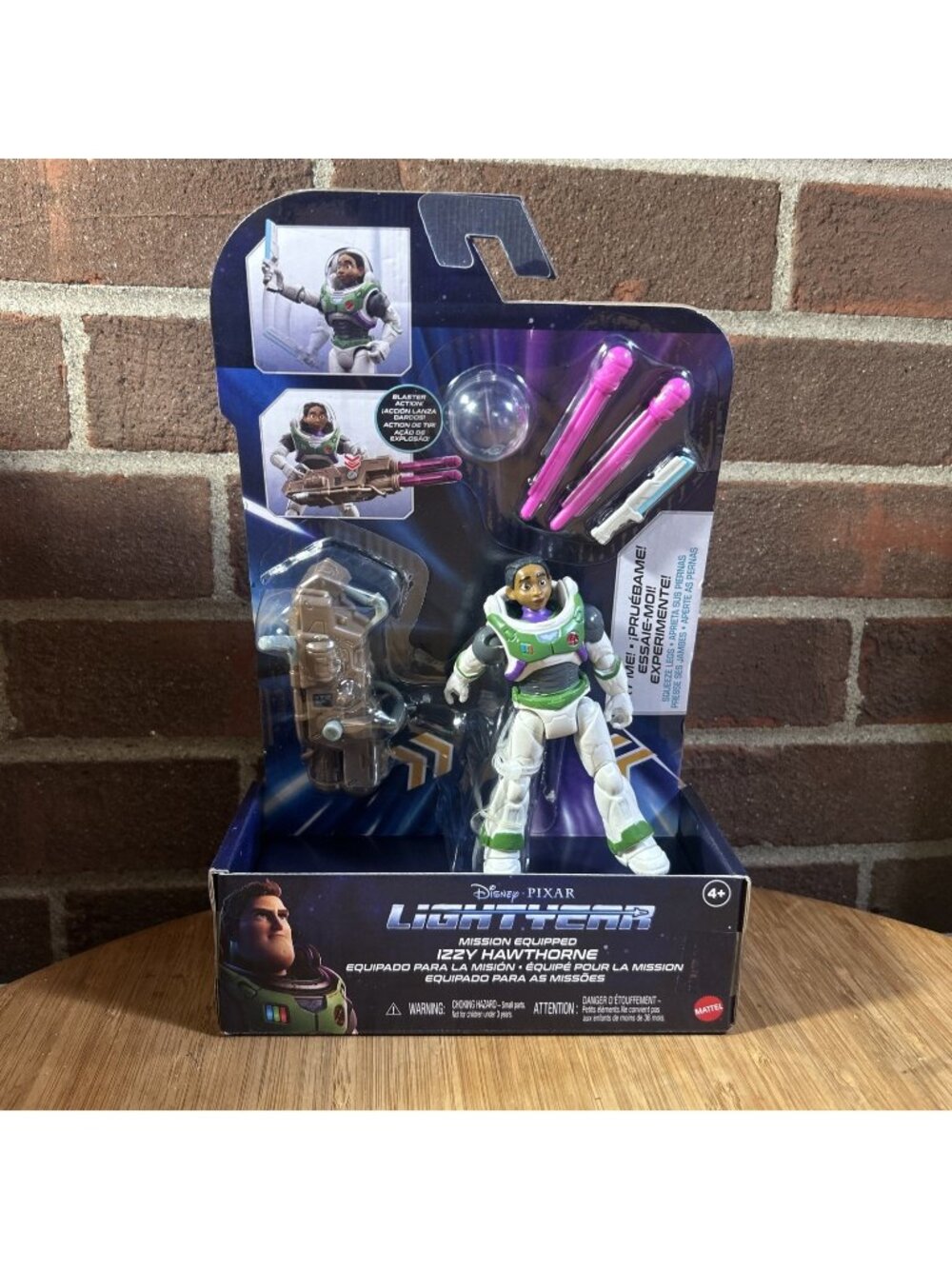 Mattel Lightyear Toys Action Figure 5” Scale Mission Equipped Izzy Hawthorne New